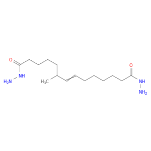 7-Tetradecenedioic acid, 6-methyl-, dihydrazide