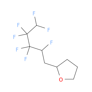 Furan, 2-(2,3,3,4,4,5,5-heptafluoropentyl)tetrahydro-