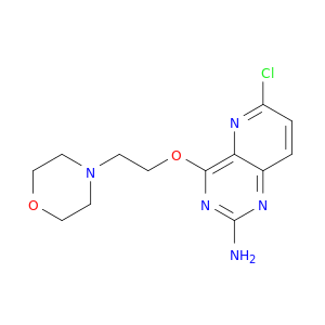 Pyrido[3,2-d]pyrimidin-2-amine, 6-chloro-4-[2-(4-morpholinyl)ethoxy]-