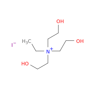 Ethanaminium, N-ethyl-2-hydroxy-N,N-bis(2-hydroxyethyl)-, iodide