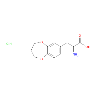 2-Amino-3-(3,4-dihydro-2H-1,5-benzodioxepin-7-yl)propanoic acid hydrochloride