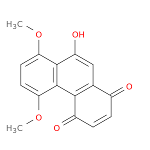 1,4-Phenanthrenedione, 9-hydroxy-5,8-dimethoxy-