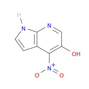 4-硝基-1H-吡咯罗[2,3-B]吡啶-5-OL