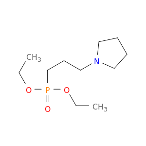 Phosphonic acid, [3-(1-pyrrolidinyl)propyl]-, diethyl ester