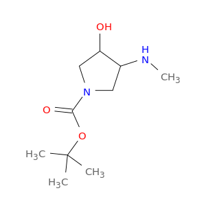 tert-Butyl 3-hydroxy-4-(methylamino)pyrrolidine-1-carboxylate