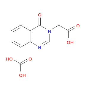 碳酸,Compd。用4-oxo-3(4h)-喹唑啉酸酯(1：1)