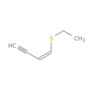 1-Buten-3-yne, 1-(ethylthio)-, (Z)-