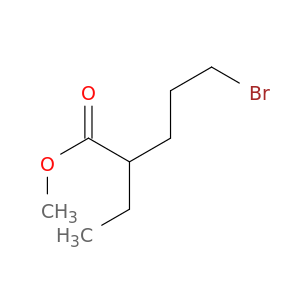 Pentanoic acid, 5-bromo-2-ethyl-, methyl ester