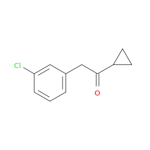 2-(3-Chlorophenyl)-1-cyclopropylethan-1-one