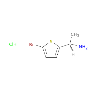 (1R)-1-(5-Bromothiophen-2-yl)ethan-1-amine Hydrochloride