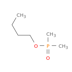 Phosphinic acid, dimethyl-, butyl ester
