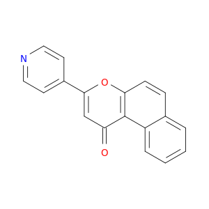 1H-Naphtho[2,1-b]pyran-1-one, 3-(4-pyridinyl)-