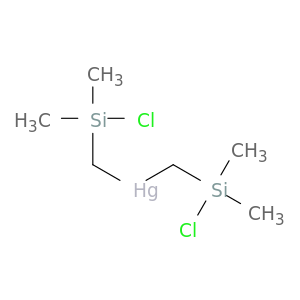 Mercury, bis[(chlorodimethylsilyl)methyl]-