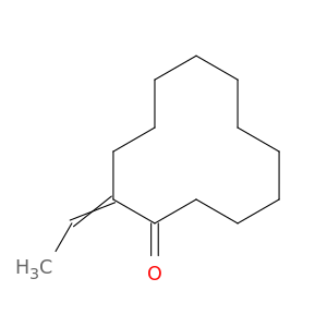 Cyclododecanone, 2-ethylidene-