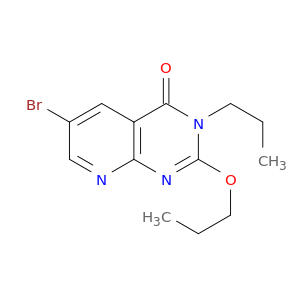 Pyrido[2,3-d]pyrimidin-4(3H)-one, 6-bromo-2-propoxy-3-propyl-