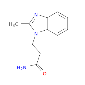 1h-benzimidazole-1-propanamide, 2-methyl-