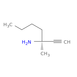 1-Heptyn-3-amine, 3-methyl-, (S)-