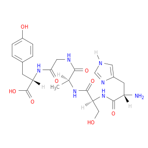 L-Tyrosine, L-histidyl-L-seryl-L-alanylglycyl-