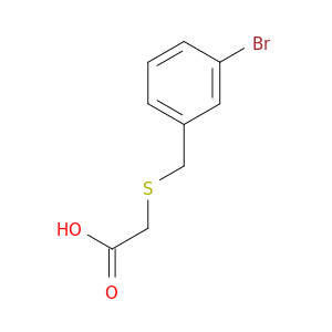 Acetic acid, [[(3-bromophenyl)methyl]thio]-