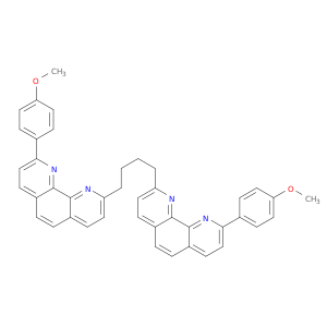 1,10-Phenanthroline, 2,2'-(1,4-butanediyl)bis[9-(4-methoxyphenyl)-