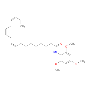 9,12,15-Octadecatrienamide, N-(2,4,6-trimethoxyphenyl)-, (Z,Z,Z)-