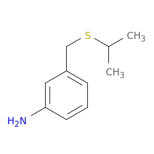 3-[(Propan-2-ylsulfanyl)methyl]aniline