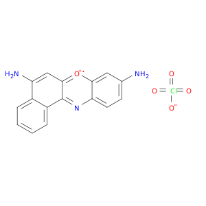 苯并[a]苯氧吡啶-7-Ium,5,9-二氨基-,高氯酸盐(1：1)