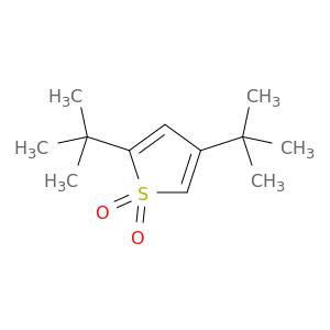 Thiophene, 2,4-bis(1,1-dimethylethyl)-, 1,1-dioxide