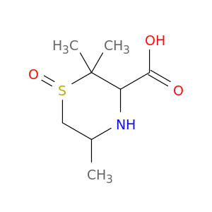 3-Thiomorpholinecarboxylicacid, 2,2,5-trimethyl-, 1-oxide