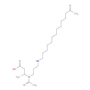 Butanoic acid, 3-[acetyl[3-(acetyldodecylamino)propyl]amino]-