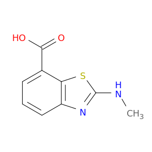 2-(甲基氨基)-7-苯并噻唑羧酸