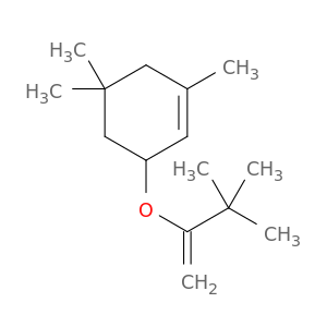 Cyclohexene, 3-(2,2-dimethyl-1-methylenepropoxy)-1,5,5-trimethyl-