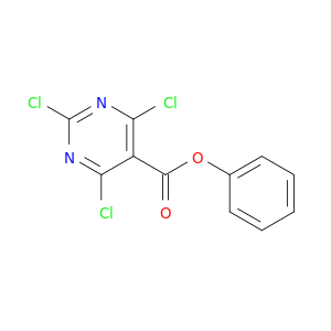 5-Pyrimidinecarboxylic acid, 2,4,6-trichloro-, phenyl ester