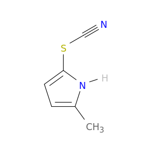 Thiocyanic acid,5-methyl-1H-pyrrol-2-yl ester