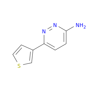 3-Pyridazinamine,6-(3-thienyl)-