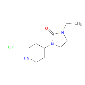 2-咪唑烷酮,1-乙基-3-(4-哌啶基)-,盐酸盐(1：1)