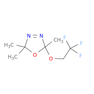1,3,4-Oxadiazole, 2,5-dihydro-2,2,5-trimethyl-5-(2,2,2-trifluoroethoxy)-