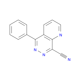Pyrido[2,3-d]pyridazine-8-carbonitrile, 5-phenyl-