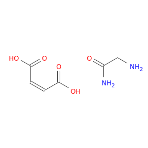 Acetamide, 2-amino-, (2Z)-2-butenedioate