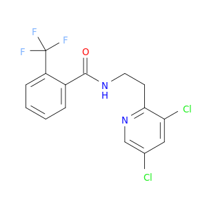 Benzamide, N-[2-(3,5-dichloro-2-pyridinyl)ethyl]-2-(trifluoromethyl)-