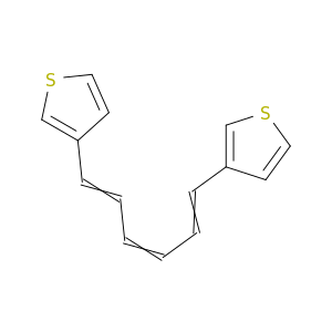 Thiophene, 3,3'-(1,3,5-hexatriene-1,6-diyl)bis-
