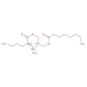Octanoic acid, 3-[(2-ethyl-1-oxohexyl)oxy]-2,2-dimethylpropyl ester