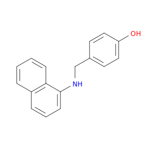 Phenol, 4-[(1-naphthalenylamino)methyl]-