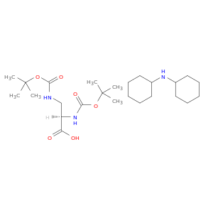 (2R)-2,3-双[(叔丁氧羰基)氨基]丙酸,N-环己基环己胺