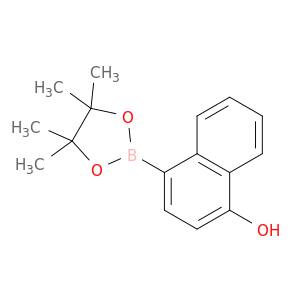 4-(4,4,5,5-四甲基-1,3,2-二氧杂环戊硼烷-2-基)-1-萘酚