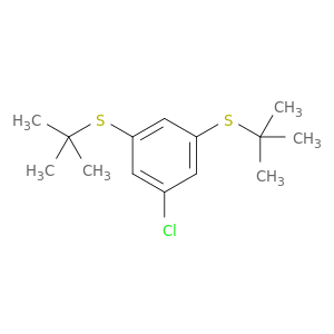 1-氯-3,5-二(叔丁基硫代)苯