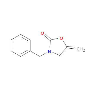 2-Oxazolidinone, 5-methylene-3-(phenylmethyl)-