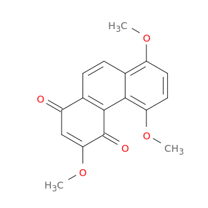 1,4-Phenanthrenedione, 3,5,8-trimethoxy-