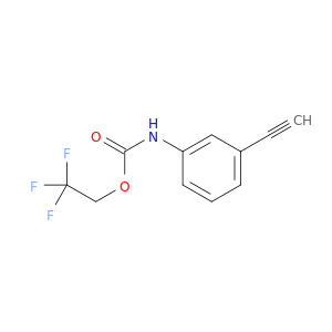 2,2,2-三氟乙基N-(3-乙炔基苯基)氨基甲酸酯
