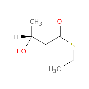 Butanethioic acid, 3-hydroxy-, S-ethyl ester, (R)-